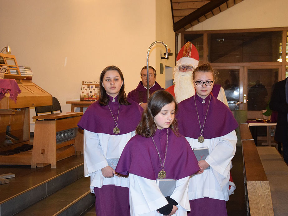 Der heilige Nikolaus in "Heilig Kreuz" Zierenberg